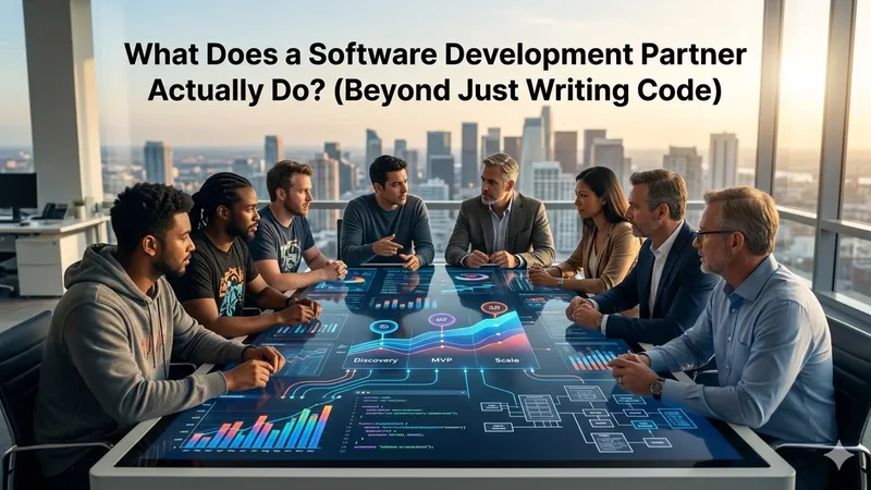 What Does a Software Development Partner Actually Do? (Beyond Just Writing Code)