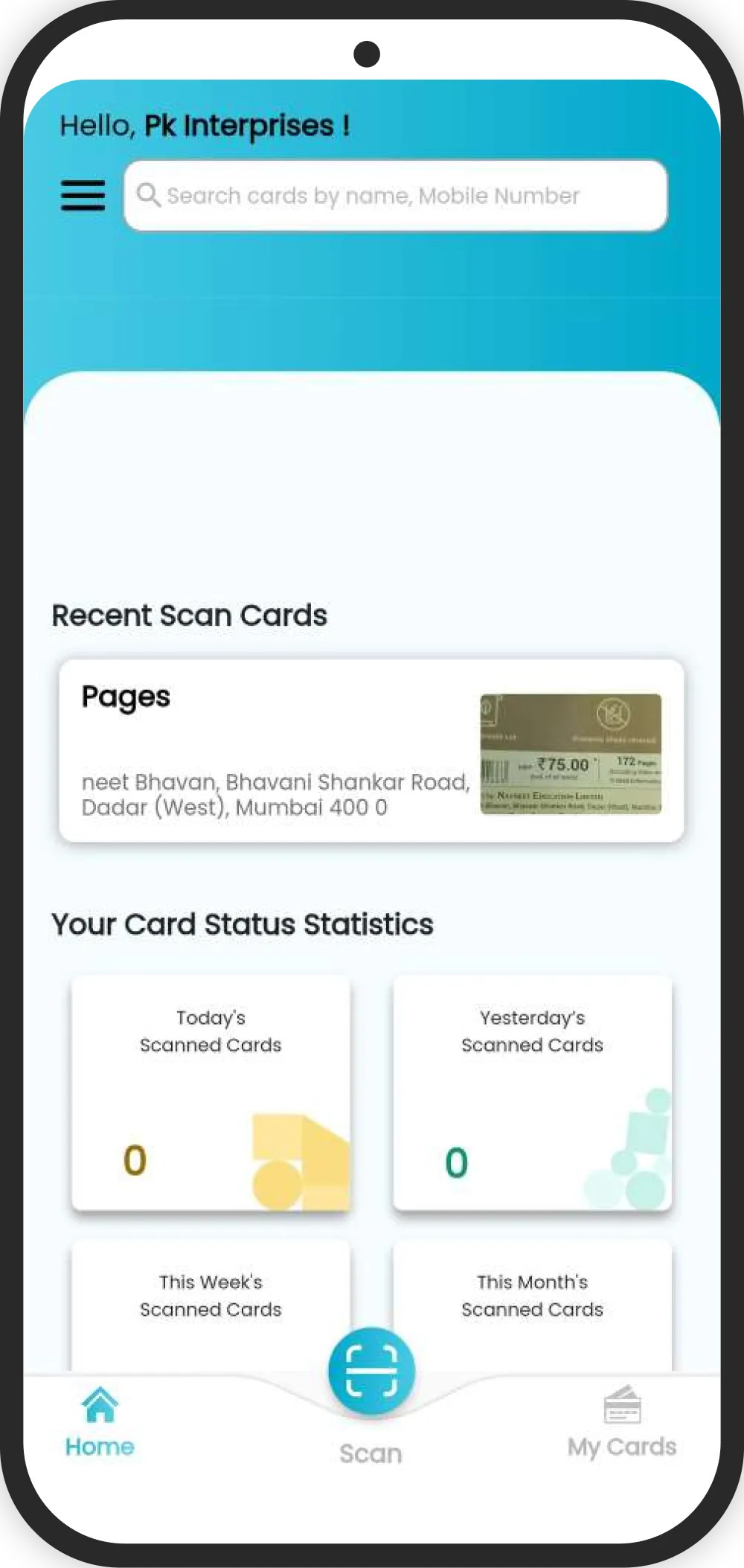 Card Scanner Screenshot 3