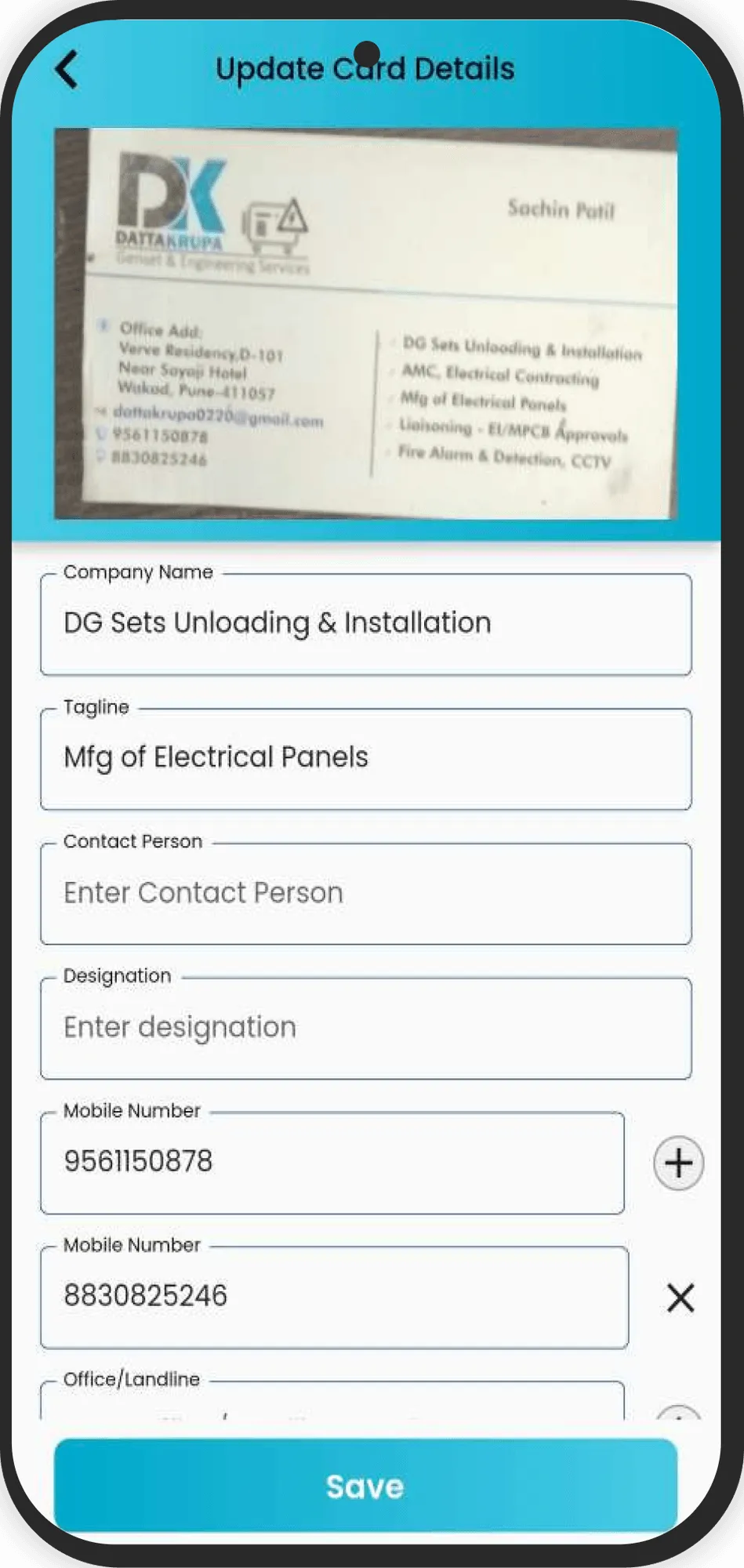 Card Scanner Screenshot 5