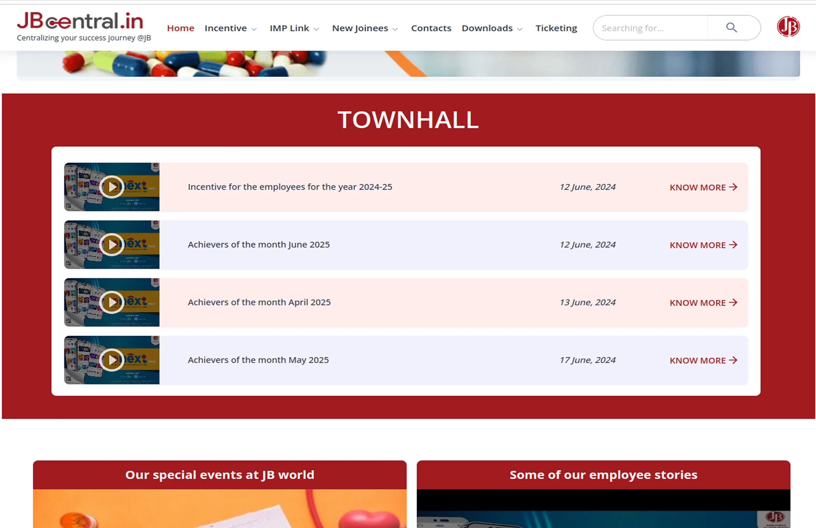 Banking Services Page