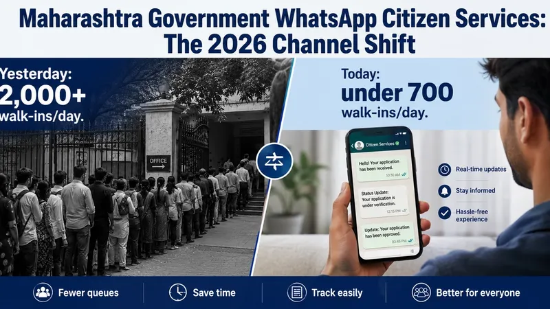 Maharashtra Government WhatsApp Citizen Services: The 2026 Channel Shift