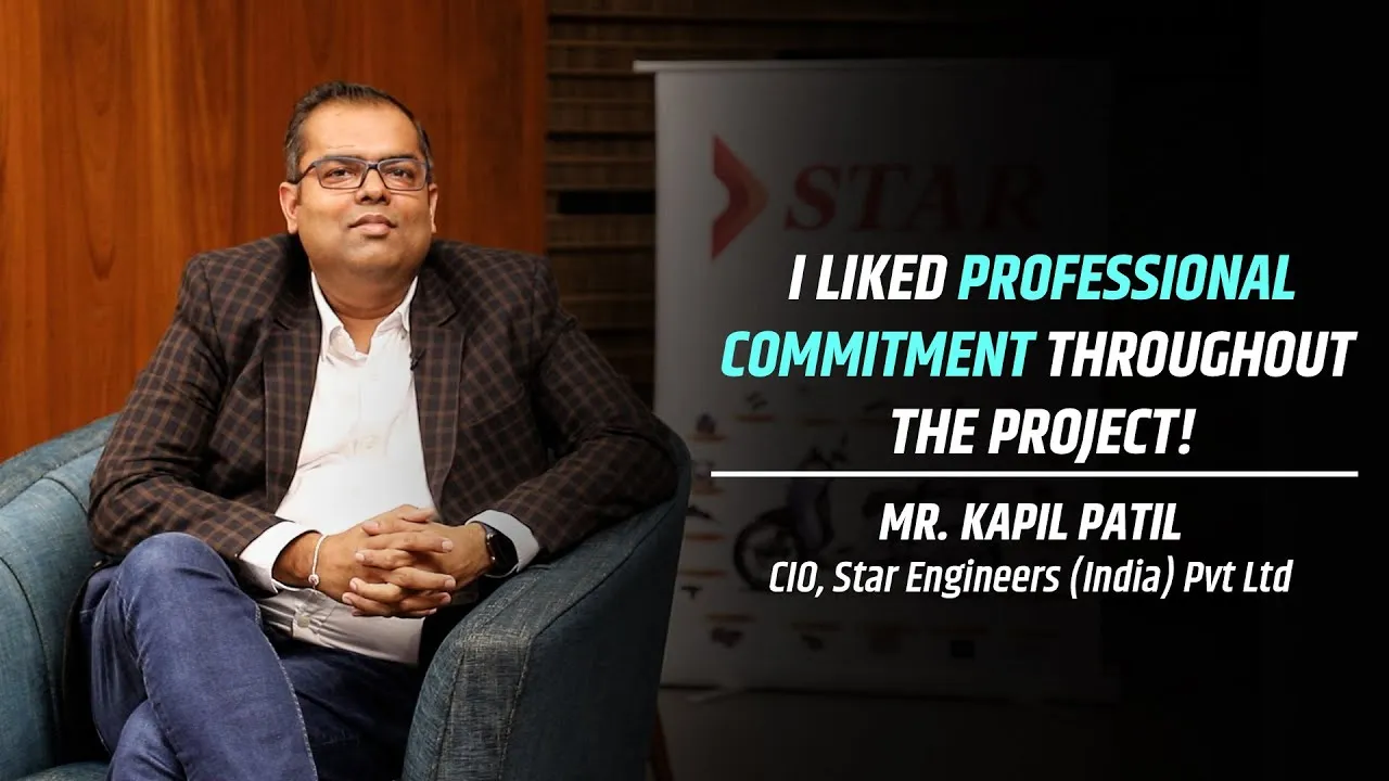 Testimonial by Mr. Kapil Patil