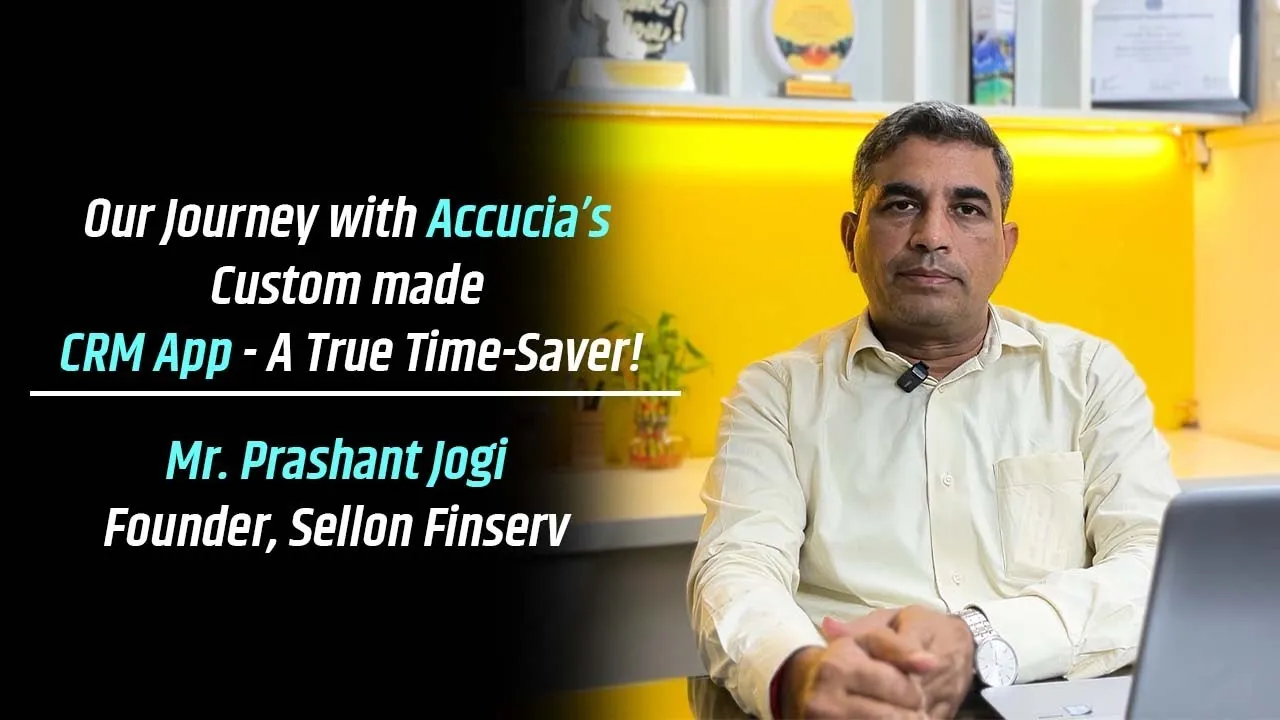 Testimonial by Mr. Prashant Jogi
