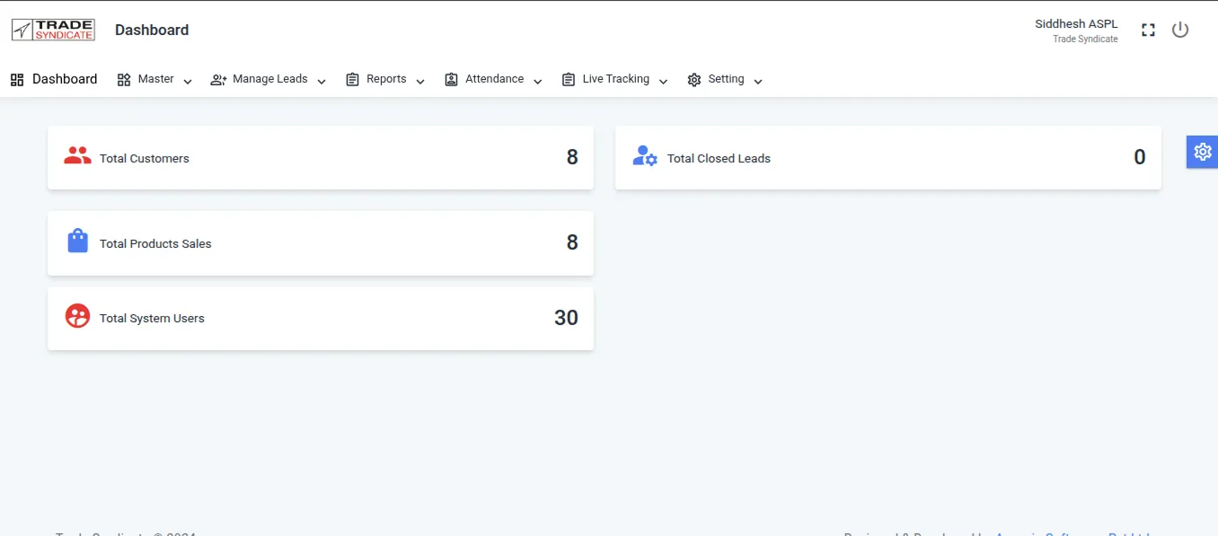 Trade Syndicate GPS Tracking